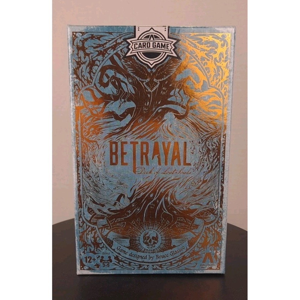 Betrayal Deck of Lost Souls Card Game - Tarot-Inspired, 3-5 Players, Ages 12+